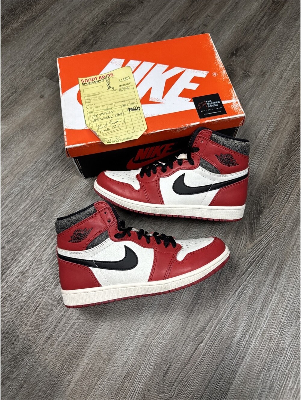 Jordan 1 Retro High OG Chicago Reimagined Lost & Found